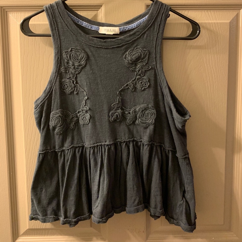 Gray Tank top
